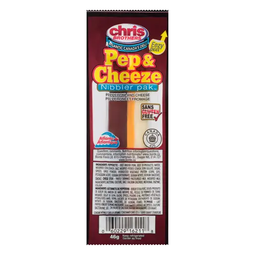 Pep & Cheeze Nibbler Pak Pepperoni And Cheese 46 g