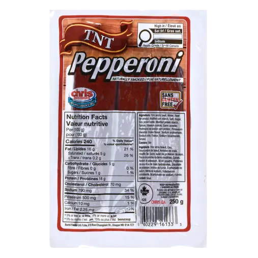 Pepperoni TNT 250 g