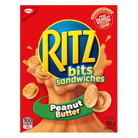 Ritz Bits Sandwiches Peanut Butter 180 g