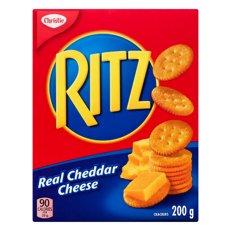Ritz Cheese Crackers Real Cheddar 200 g