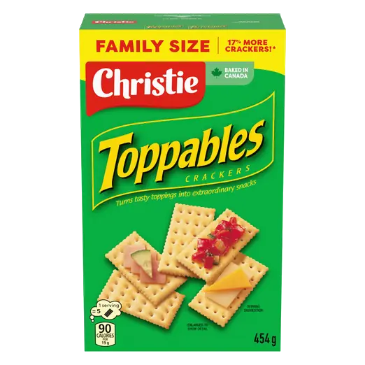 Toppables Crackers Family Size 454 g