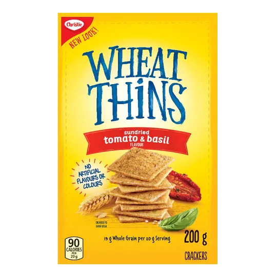 Wheat Thins Crackers Sundried Tomato & Basil 200 g