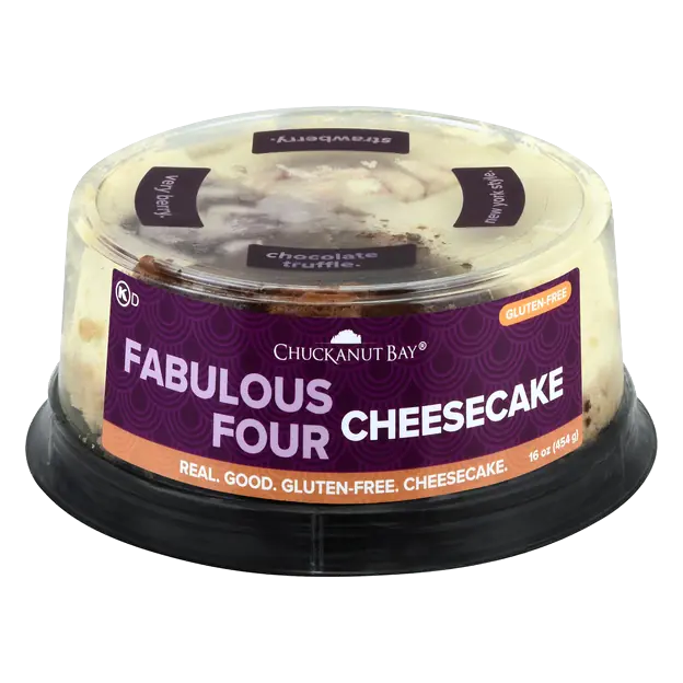 Fabulous Four Variety Cheesecake