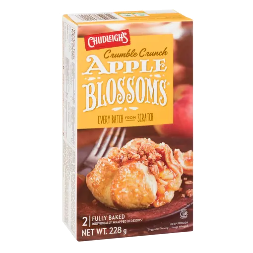 Chudleighs Crumble Crunch Apple Blossoms 228 g (frozen)