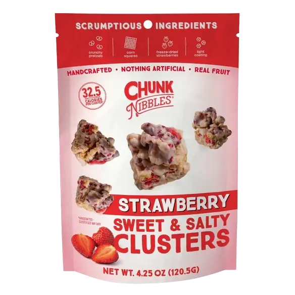 Chunk Nibble Strawberry Sweet & Salty Snack Clusters, 4.25oz