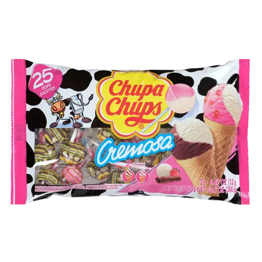 Candy Pops Cremosa 25 Count