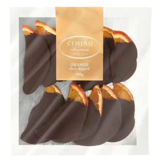 Handmade Oranges Chocolate Dipped