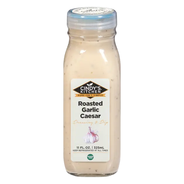 Roasted Garlic Caesar Dressing & Dip