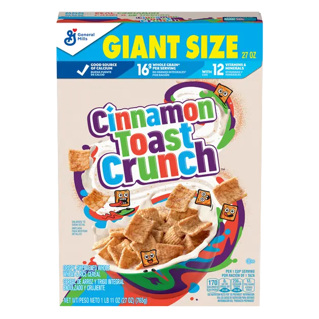 Cinnamon Cereal Giant Size