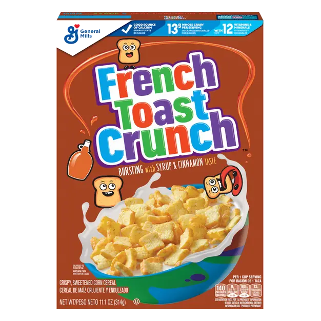 French Toast Crunch Syrup & Cinnamon Cereal