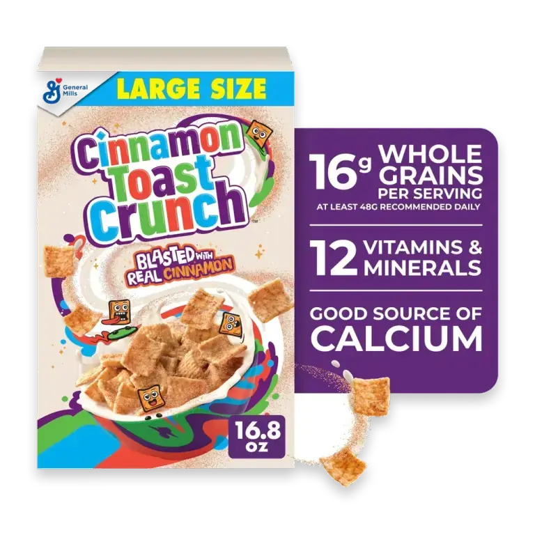 General Mills Cinnamon Toast Crunch Large Size Cereal