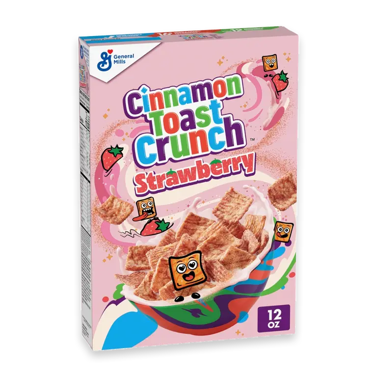 General Mills Cinnamon Toast Crunch Strawberry Cereal