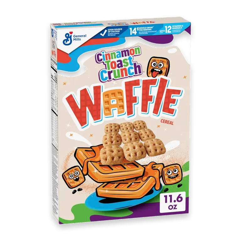 General Mills Cinnamon Toast Crunch Waffle Cereal