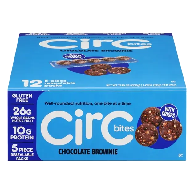 Bites, with Crisps, Chocolate Brownie, 12 Packs