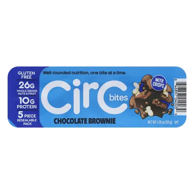 Bites, with Crisps, Chocolate Brownie