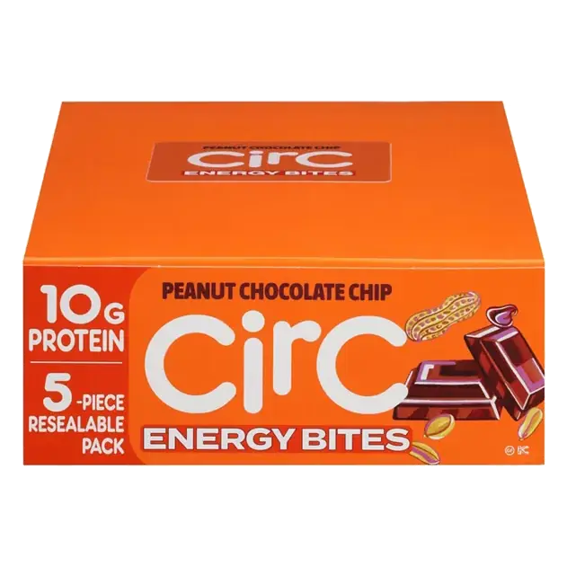 Energy Bites, Peanut Chocolate Chip, 12 Packs