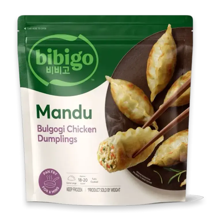 Bibigo Frozen Mandu Bulgogi Chicken Dumplings