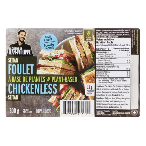 La Cuisine De Jean-Philippe Chickenless Seitan 300 g