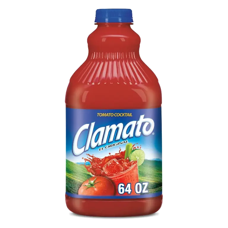 Clamato Original Tomato Cocktail Drink, 64 fl oz Bottle