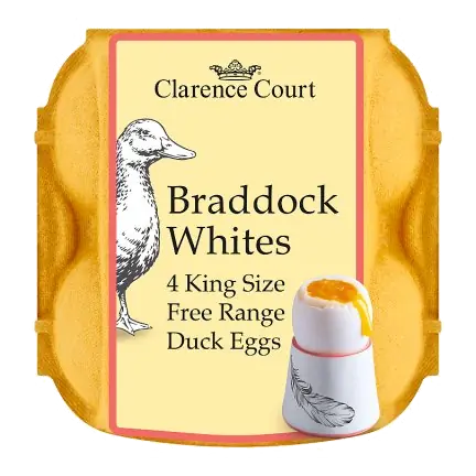 Braddock Whites FR Duck Eggs