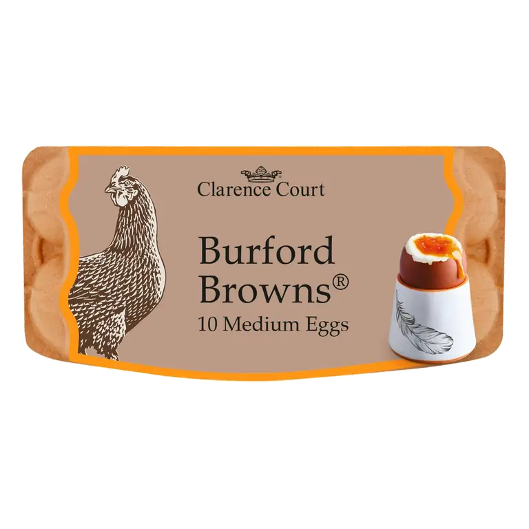 Mabel Pearman's Burford Browns 10 x Medium Free Range Eggs