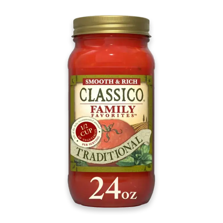 Family Favorites Traditional Smooth & Rich Spaghetti Pasta Sauce