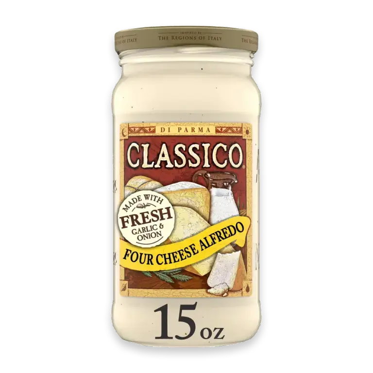 Four Cheese Alfredo Spaghetti Pasta Sauce