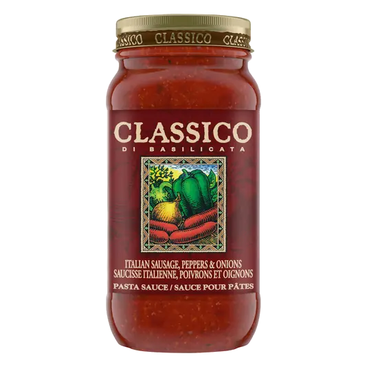 Pasta Sauce Italian Sausage Peppers & Onions 650 ml