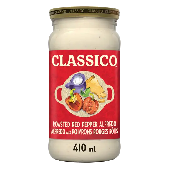 Pasta Sauce Roasted Red Pepper Alfredo 410 ml