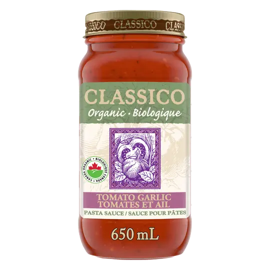 Pasta Sauce Tomato Garlic 650 mL