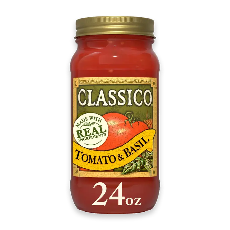 Tomato & Basil Spaghetti Pasta Sauce