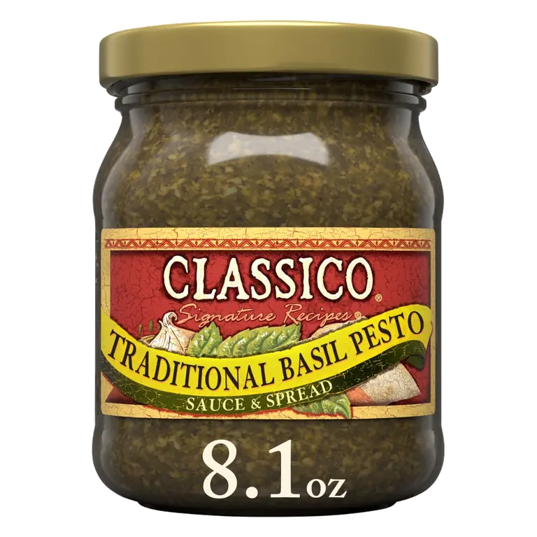 Traditional Basil Pesto Sauce & Spread