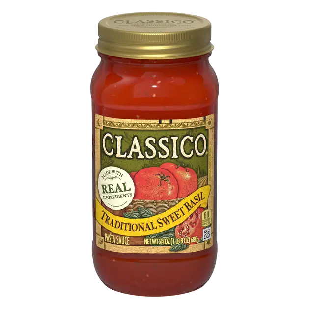 Traditional Sweet Basil Pasta Sauce