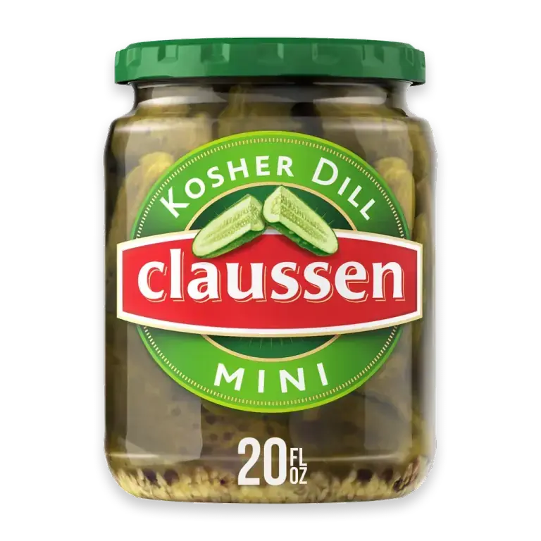 Kosher Dill Mini Pickles, 20 fl oz Jar