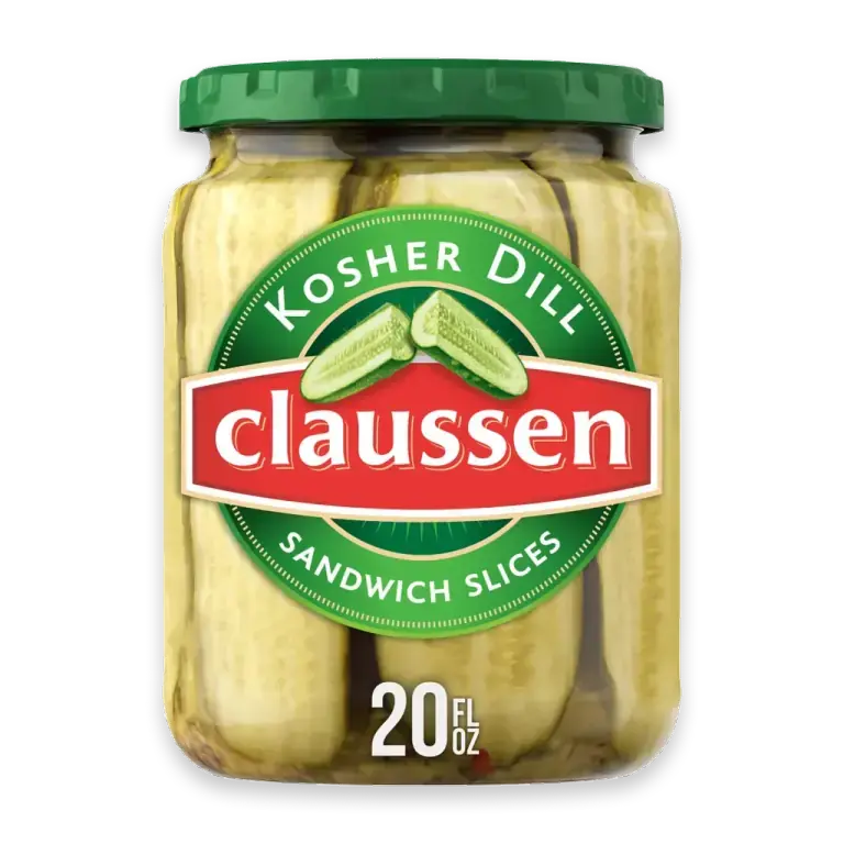 Kosher Dill Pickle Sandwich Slices Jar