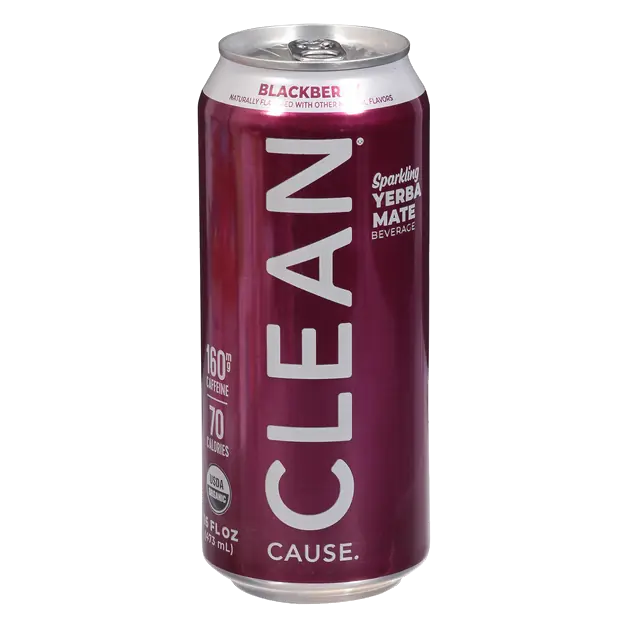 Blackberry Sparkling Yerba Mate Organic