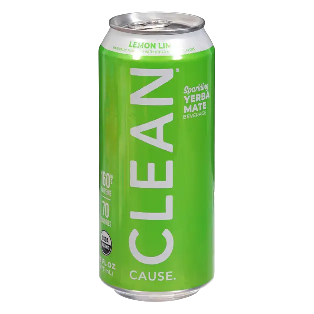 Lemon Lime Sparkling Yerba Mate Organic