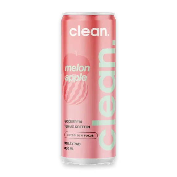 Clean Drink Melon Äpple Energidryck
