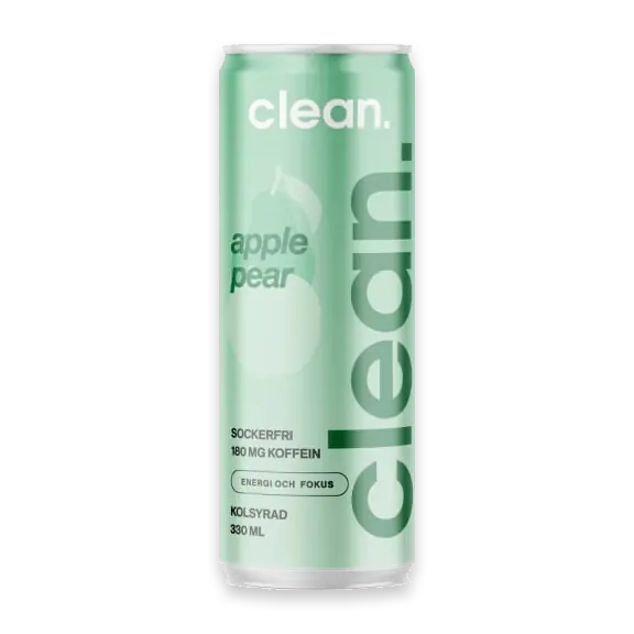 Clean Drink Pear Apple Energidryck