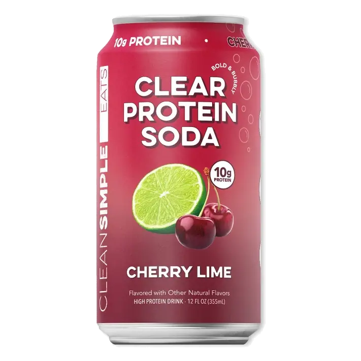 Clean Simple Eats Clear 10g Protein Soda, 12 fl oz Can