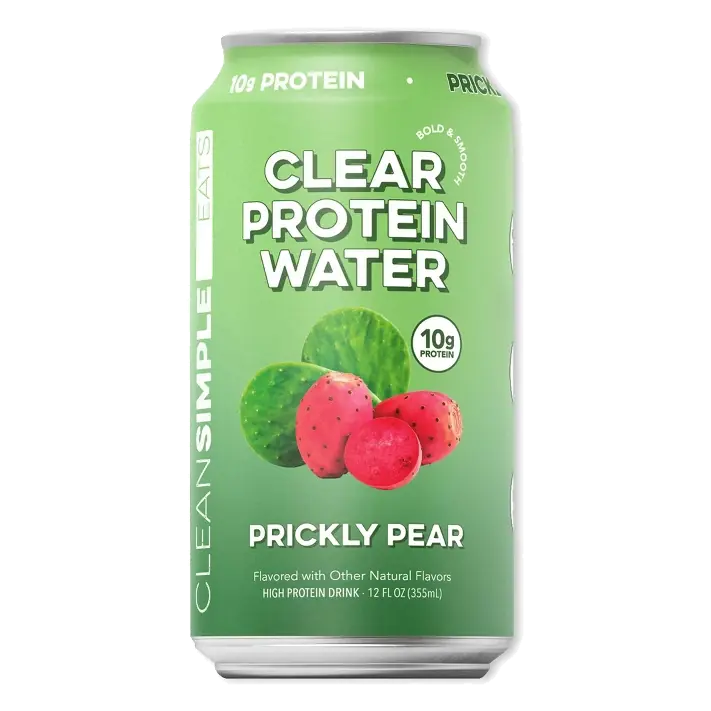 Clean Simple Eats Clear 10g Protein Water Prickly Pear, 12 fl oz