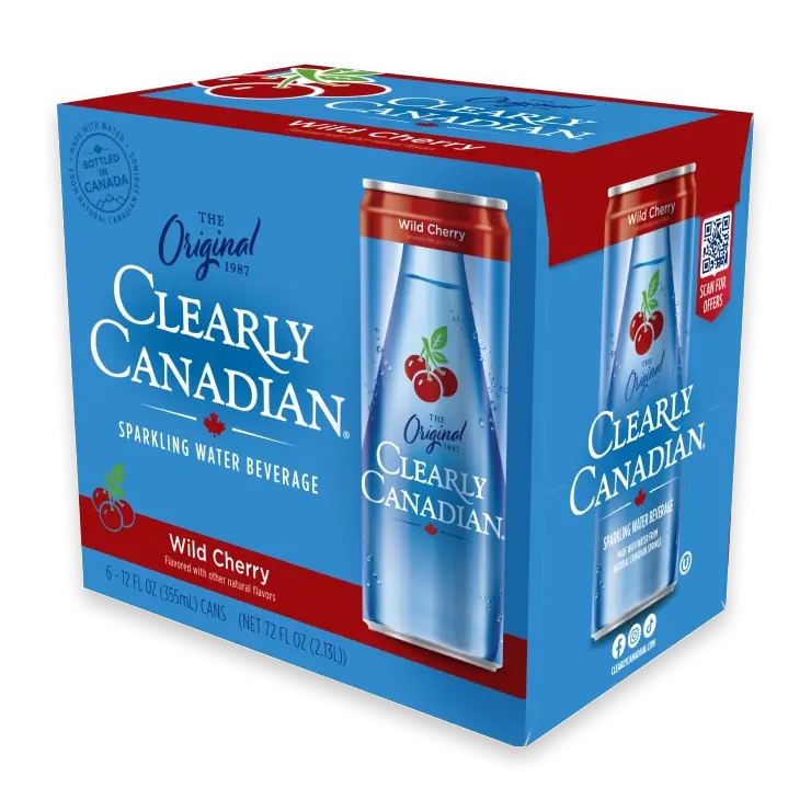 Original Wild Cherry Sparkling Water Cans