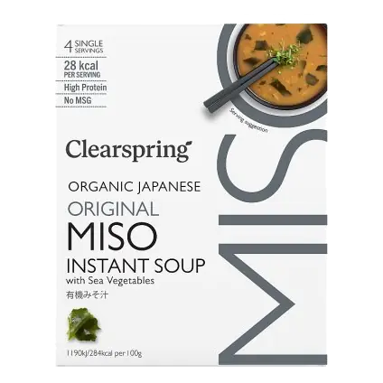 Organic Miso Soup with Sea Vegetables