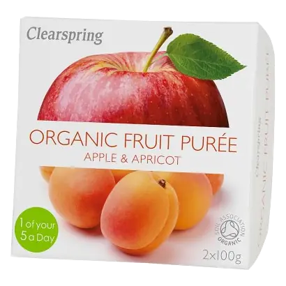 Organic Purée Apple & Apricot