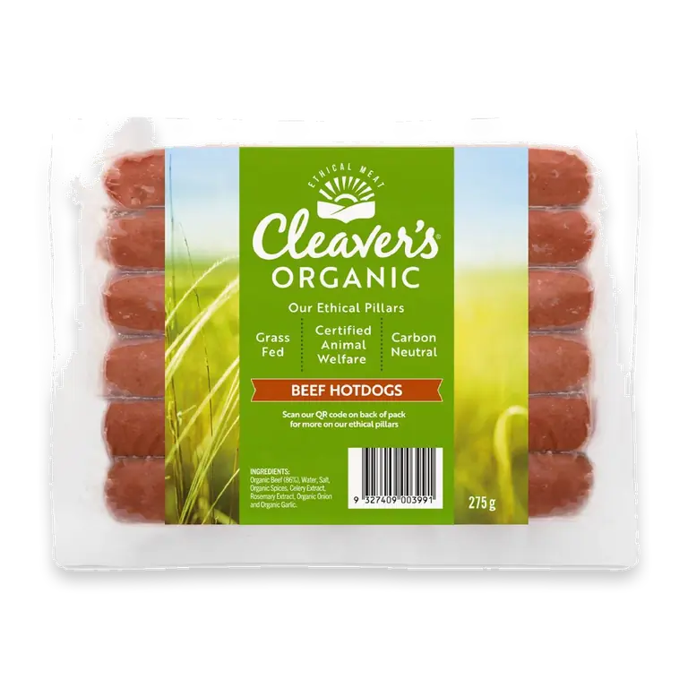 Organic Beef Hot Dogs