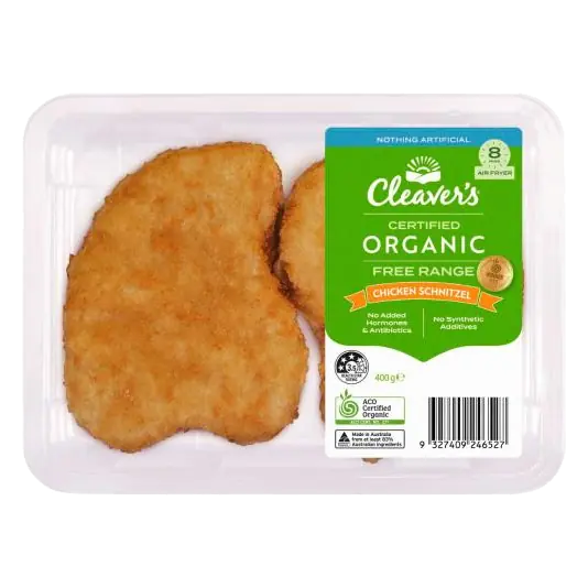 Organic Chicken Schnitzel