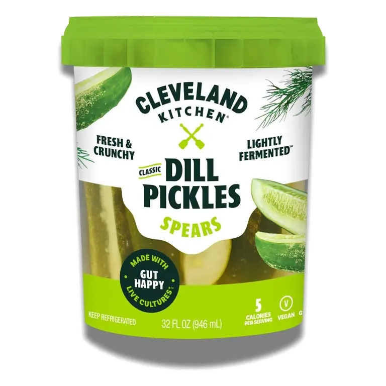 Cleveland Kitchen Classic Dill Pickle Spears, 32oz