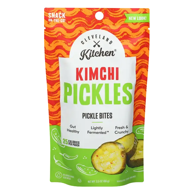 Kimchi Pickle Bites Snack Pouch Refrigerated