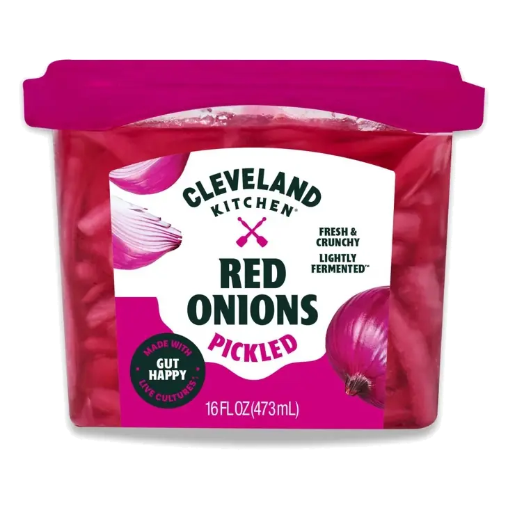 Cleveland Kitchen Pickled Red Onions, 16 fl oz