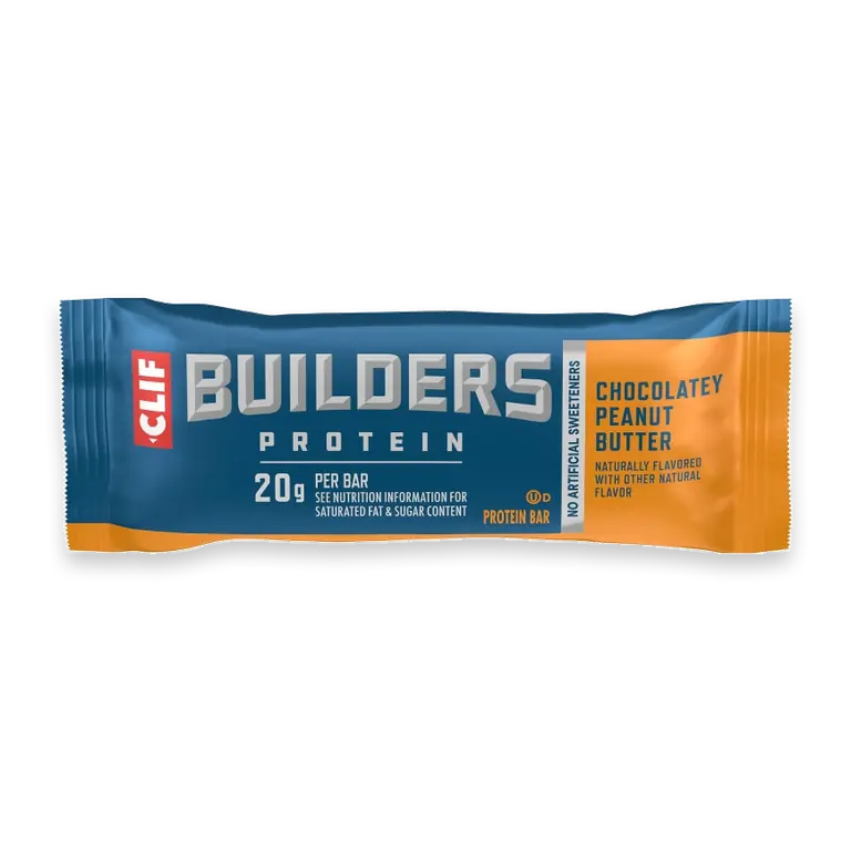 CLIF BUILDERS Chocolatey Peanut Butter 20g Protein Bar